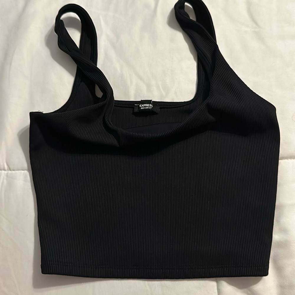 Express cropped tank